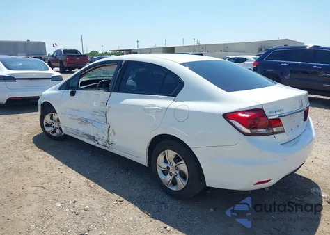 2015 Honda Civic Lx z USA, uszkodzony, nr VIN 19XFB2F5XFE017262